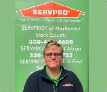Tracy Myers, team member at SERVPRO of South & East Stark County