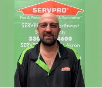 Chris Feher, team member at SERVPRO of South & East Stark County