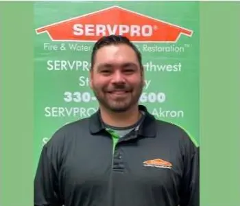 Joe Embrogno, team member at SERVPRO of South & East Stark County