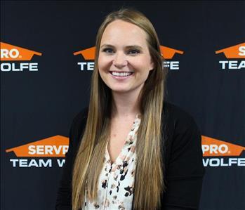 Lara Schumacher, team member at SERVPRO of Marion, Bond, Fayette and Clinton Cos.