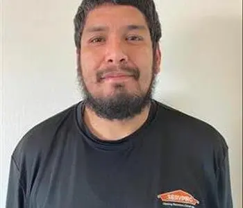 Jerman Flores, team member at SERVPRO of NW Bakersfield