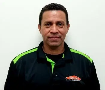 Antonio Santos, team member at SERVPRO of Brickell