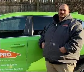 Shane Masterson, team member at SERVPRO of Kingston / New Paltz