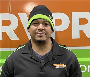 Yowell Ortega, team member at SERVPRO of Boston Downtown / Back Bay / South Boston / Dorchester