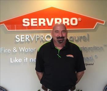Roger Sellers, team member at SERVPRO of Laurel