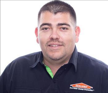 Jonathan Sanchez, team member at SERVPRO of Whittier
