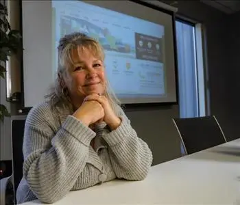 Leslie Webb, team member at SERVPRO of Merrimack