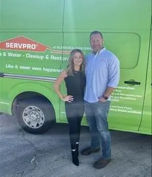 Joe & Danielle McCann, team member at SERVPRO of Glendora / San Dimas