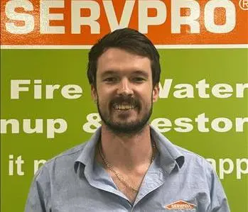 Zach Turner, team member at SERVPRO of Wayne County