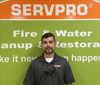 Jared Moore, team member at SERVPRO of Wayne County