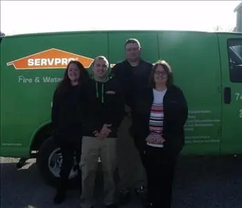 Group Photo December 2017, team member at SERVPRO of Zanesville / Cambridge