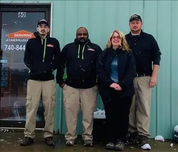 Group Photo 2020, team member at SERVPRO of Zanesville / Cambridge