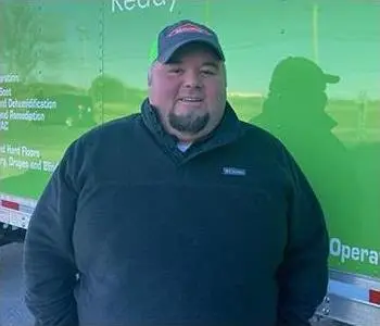 Matt Drumheller, team member at SERVPRO of South Tulsa County