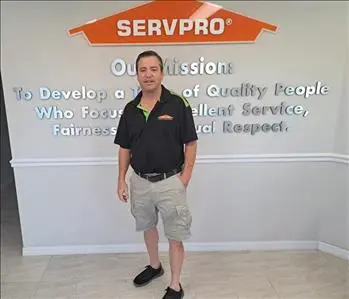 Greg Beckman, team member at SERVPRO of Columbia and Suwannee Counties