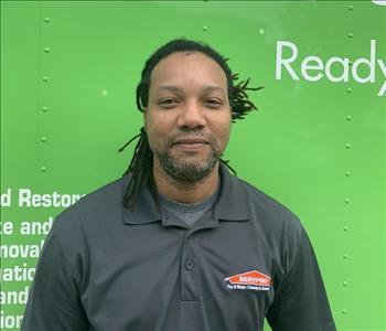 Marlon Thomas, team member at SERVPRO of Arlington / Jacksonville East