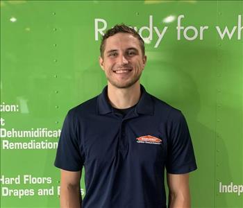 Tyler Grissom, team member at SERVPRO of Arlington / Jacksonville East