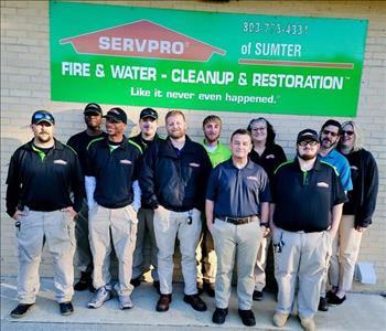 SERVPRO of Sumter's current crew, team member at SERVPRO of Sumter