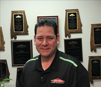 Eddie Flores, team member at SERVPRO of Phenix City, Eufaula and Tuskegee