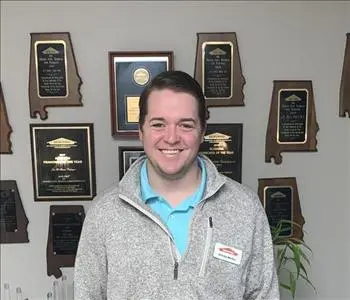 Jeremy Walker, team member at SERVPRO of Phenix City, Eufaula and Tuskegee