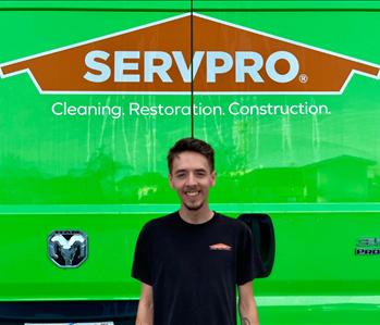 Zach Ernest, team member at SERVPRO of New Hanover