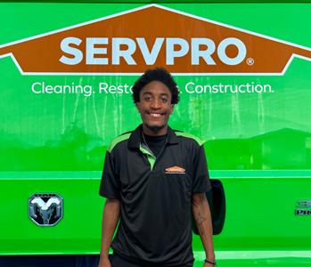 Elijah Smith, team member at SERVPRO of New Hanover