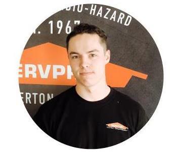 Ethan Skelton, team member at SERVPRO of East Fullerton / Placentia