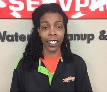 Tiffany Parks, team member at SERVPRO of Abilene