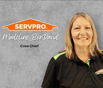 Madeline BenDavid, team member at SERVPRO of Madison, Rockcastle, Garrard and Lincoln Counties