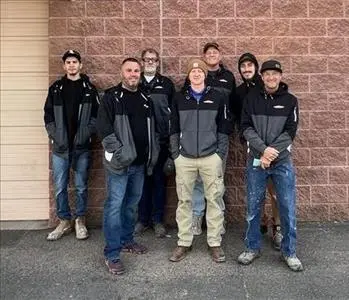 Javier, Dennis, Howard, Austin, John, Cameron, Mike, team member at SERVPRO of Casa Grande, Coolidge, Eloy and Maricopa