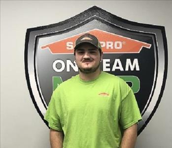Alec Weedon, team member at SERVPRO of Kankakee County