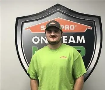 Alec Weedon, team member at SERVPRO of Kankakee County
