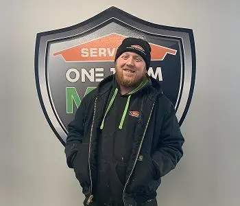 Zack Weaver, team member at SERVPRO of Kankakee County