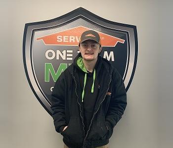 Trey Blair, team member at SERVPRO of Kankakee County
