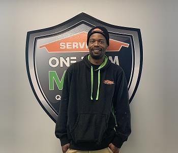Simon Marshall, team member at SERVPRO of Kankakee County