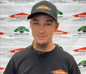 Nick Smock, team member at SERVPRO of Texarkana