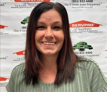 Kristy White, team member at SERVPRO of Texarkana