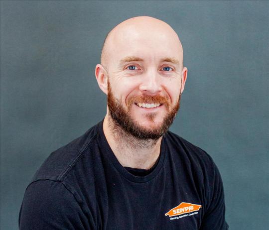 Zach Stephenson, team member at SERVPRO of Jackson & Ross, Athens & Gallia Counties