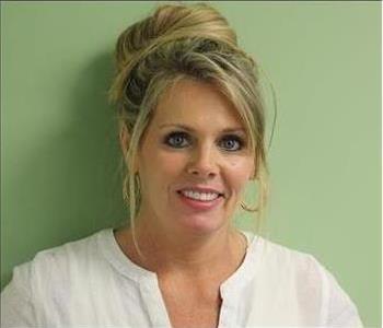 Melissa Walp, team member at SERVPRO of St. Clair County