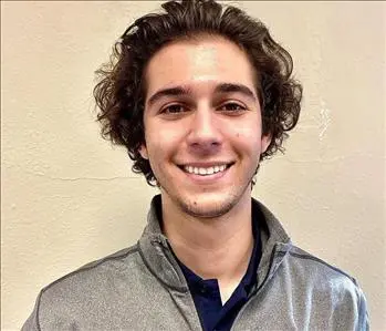 Garrett Wood, team member at SERVPRO of SW San Jose