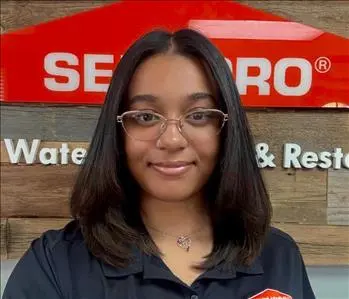 Olivia Miller, team member at SERVPRO of Hanover & Pittston Township, Bear Creek, Mountain Top