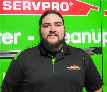 Anthony McMeins, team member at SERVPRO of Burlington