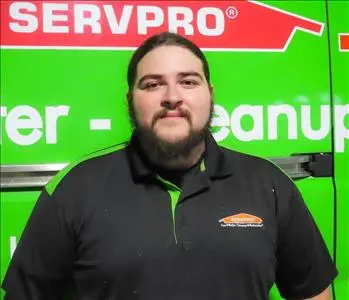 Anthony McMeins, team member at SERVPRO of Burlington