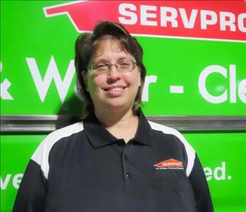 Leslie Kinsley, team member at SERVPRO of Burlington