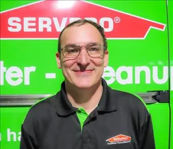 Reginald McMeins, team member at SERVPRO of Burlington