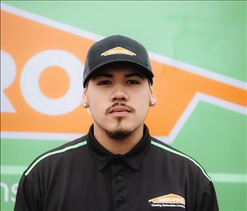 Oscar Mora, team member at SERVPRO of Stockton