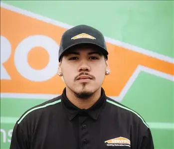 Oscar Mora, team member at SERVPRO of Stockton