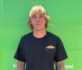 Duncan Gipson, team member at SERVPRO of Prescott