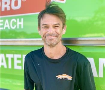 James Spivey, team member at SERVPRO of Vero Beach