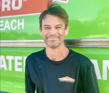 James Spivey, team member at SERVPRO of Vero Beach
