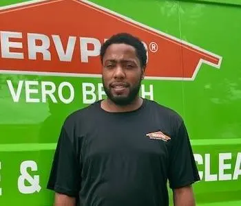 Jason Hayling, team member at SERVPRO of Vero Beach